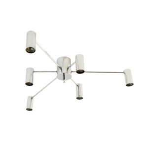 1960s sputnik flush mount or ceiling light. Rare.