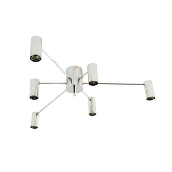 1960s sputnik flush mount or ceiling light. Rare.