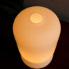 Vintage Czechoslovak Milk Glass Table Lamp by Osvětlovací Sklo, 1960s Vintage Czechoslovak Milk Glass Table Lamp by Osvětlovací Sklo, 1960s