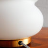 Vintage Czechoslovak Milk Glass Table Lamp by Osvětlovací Sklo, 1960s Vintage Czechoslovak Milk Glass Table Lamp by Osvětlovací Sklo, 1960s