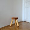 Scandinavian birch stool by Ingvar Hildingsson, 1970s
