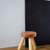 Scandinavian birch stool by Ingvar Hildingsson, 1970s