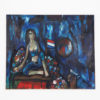 Large oil painting by Theo van der Horst showing a girl and sailor Large oil painting by Theo van der Horst showing a girl and sailor