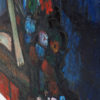 Large oil painting by Theo van der Horst showing a girl and sailor Large oil painting by Theo van der Horst showing a girl and sailor