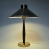 Teak and brass Table lamp by Hans Bergström for Asea, Sweden 1940s Teak and brass Table lamp by Hans Bergström for Asea, Sweden 1940s
