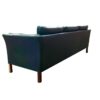 Vintage Danish Three Seater Leather Sofa