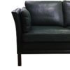 Vintage Danish Three Seater Leather Sofa
