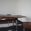 Bauhaus Oak Folding Dining Table by Robert Slezák, 1940s