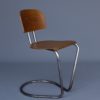 Modernist Tubular Desk Chair by Theo de Wit for EMS Overschie, 1930s