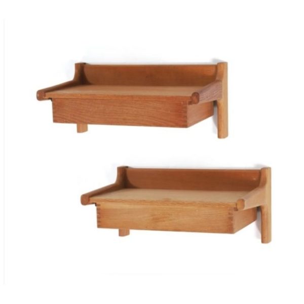 Borge MOGENSEN - Pair of wall consoles