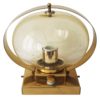 1970's Brass Wall Light by Jaroslav Bejvl for Kamenicky Senov Factory, Czechoslovakia