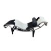 LC4 Pony lounge chair black and white 2 - Le Corbusier and Charlotte Perriand Edition Cassina Circa 2016