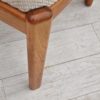 1960s, Danish design, armchair, teak wood, wool, original condition
