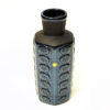 Danish blue stoneware ceramic vase by Einar Johansen, Søholm Keramik 1960s