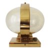1970's Brass Wall Light by Jaroslav Bejvl for Kamenicky Senov Factory, Czechoslovakia