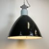 Large Industrial Enamel Factory Pendant Lamp from Elektrosvit, 1960s, 22x Large Industrial Enamel Factory Pendant Lamp from Elektrosvit, 1960s, 22x