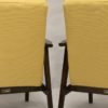 Armchair Henryk Lis 300-190 years 1970 yellow fabric Pierre Frey. Ref SAFRA.