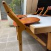 Table and 6 chairs set - Marc Held - Edition Bessière - 1983