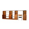 Modular teak wall system “Cresco” by Finn Juhl for France & Son (Cado), denmark 1960s
