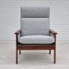 1970s, Danish design by Illum Wikkelsø, model Capella, renovated armchair, rosewood