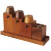 1950's Mid Century Condiment Set by Krasna Jizba