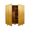 Vintage wardrobe KB04, Birch/Combex series, by Cees Braakman for Pastoe, 1950s Vintage wardrobe KB04, Birch/Combex series, by Cees Braakman for Pastoe, 1950s