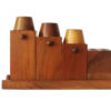 1950's Mid Century Condiment Set by Krasna Jizba