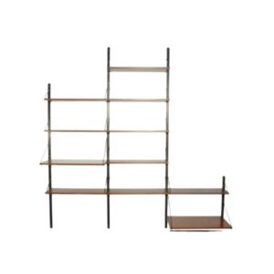 Mid century Royal System wall unit / shelving system designed by Poul Cadovius, Danish 1960s