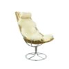 Vintage iconic swivelchair ‘Jetson’ by Bruno Mathsson for Dux, Sweden 1970s