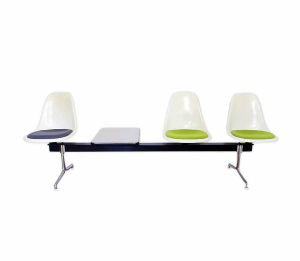 Banc EAMES édition Vitra 1970 fibre de verre