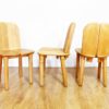 Set de 3 chaises Rainer Daumiller en hêtre massif Set de 3 chaises Rainer Daumiller en hêtre massif