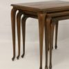 Set of 3 nesting tables Louis XV style.