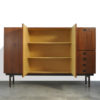 Teak veneer “Propos” series sideboard produced by Hulmefa, 1960s Netherlands