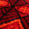 Scandinavian 20th century modern rya rug. Svängsta Slottsmatta, Sweden. 149 x 94 cm (59 x 37 in). Scandinavian 20th century modern rya rug. Svängsta Slottsmatta, Sweden. 149 x 94 cm (59 x 37 in).