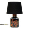 Swedish tablelamp Sultan of glazed ceramic by Carl Harry Stålhane for Rörstrand 1960s