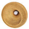 1960's Mid Century Rattan Ceiling Lamp