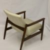 GFM-142 armchair by Edmund Homa 1960s beige fabric.