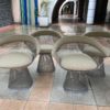 4 chairs - Warren Platner Knoll Edition