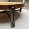 bass table - Roger Capron Sandstone and wood Circa 1960 -70 bass table - Roger Capron Sandstone and wood Circa 1960 -70