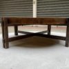 bass table - Roger Capron Sandstone and wood Circa 1960 -70 bass table - Roger Capron Sandstone and wood Circa 1960 -70