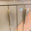 Colored glass sideboard - Northern Italy - Circa 1970