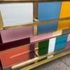 Pair of colored bedside tables - Northern Italy
