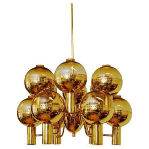 Swedish Special Edition Patricia T372/12 Chandelier by Hans-Agne Jakobsson 1950s