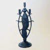 Bronze candleholder by Oscar Antonsson for Ystad metall, Sweden 1930s