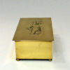Lovely Lidded Brass Box by Eisenacher Motorenwerk 1910-1920, Germany
