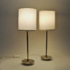 Classic Swedish Brass table lamp pair from M.E Eskilstuna 1960s