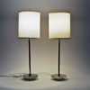 Classic Swedish Brass table lamp pair from M.E Eskilstuna 1960s