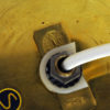 Classic Swedish Brass table lamp pair from M.E Eskilstuna 1960s