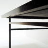 Black table attr. to French modernist designer Paul Geoffroy