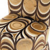 Charming and very decorative cocktail chair with it’s original 1960s fabric